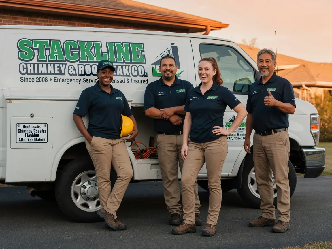 Chimney flashing repair company in Lucinda, PA